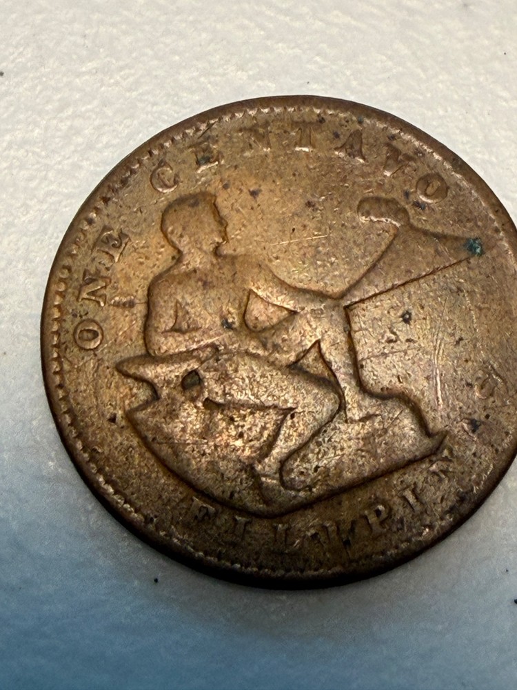 1940 philippeans 1 Cent Coin