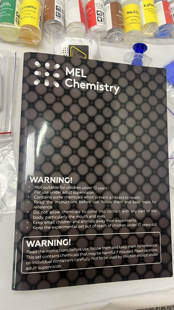 MEL Chemistry Experiment Kit STEM Science Lab Set Multiple Experiments