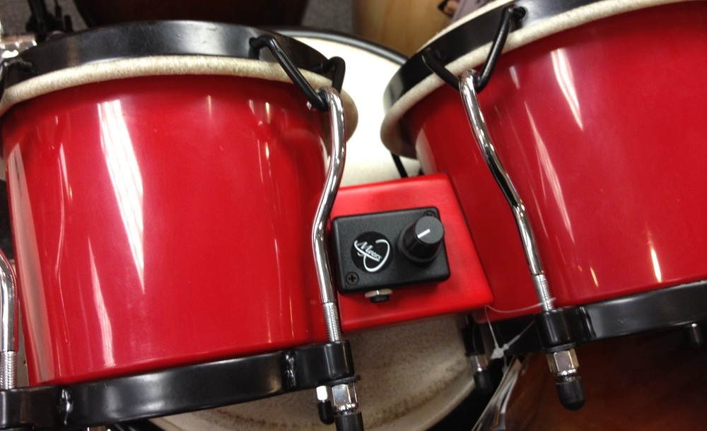 Two Conga Percussion Pickups by Myers Pickups