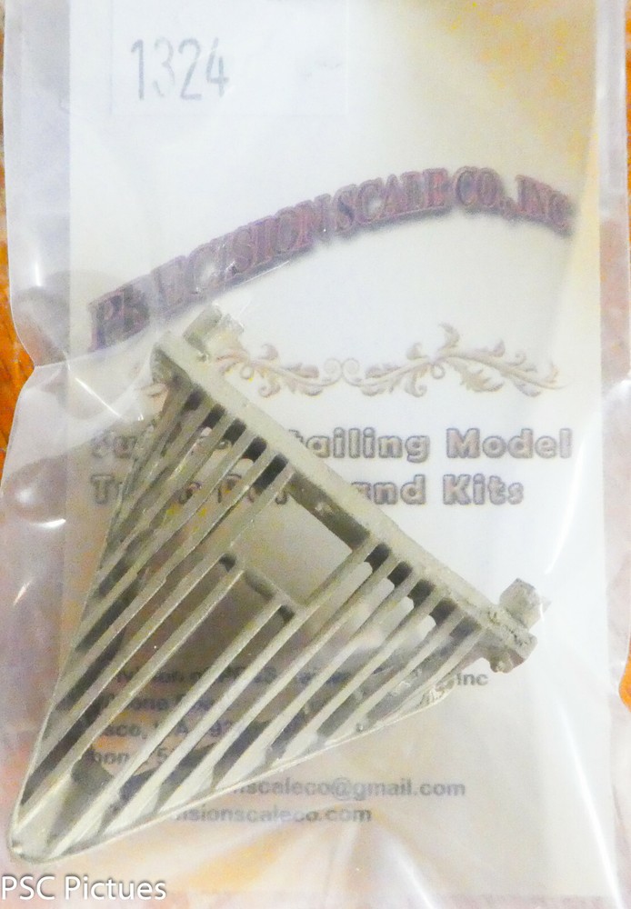 Precision Scale On3 #1324 Pilot, Early C-16, (Brass Casting)