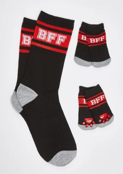 BFF Matching Pet Sock Set + Free Gift