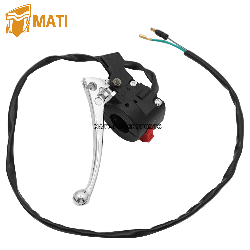Right Handlebar Kill Start Stop Switch & Brake Lever for Honda CRF50F 2004-2023