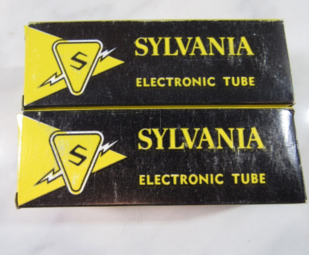 2 NOS NIB Sylvania 3CZ3 Vacuum Tubes tested