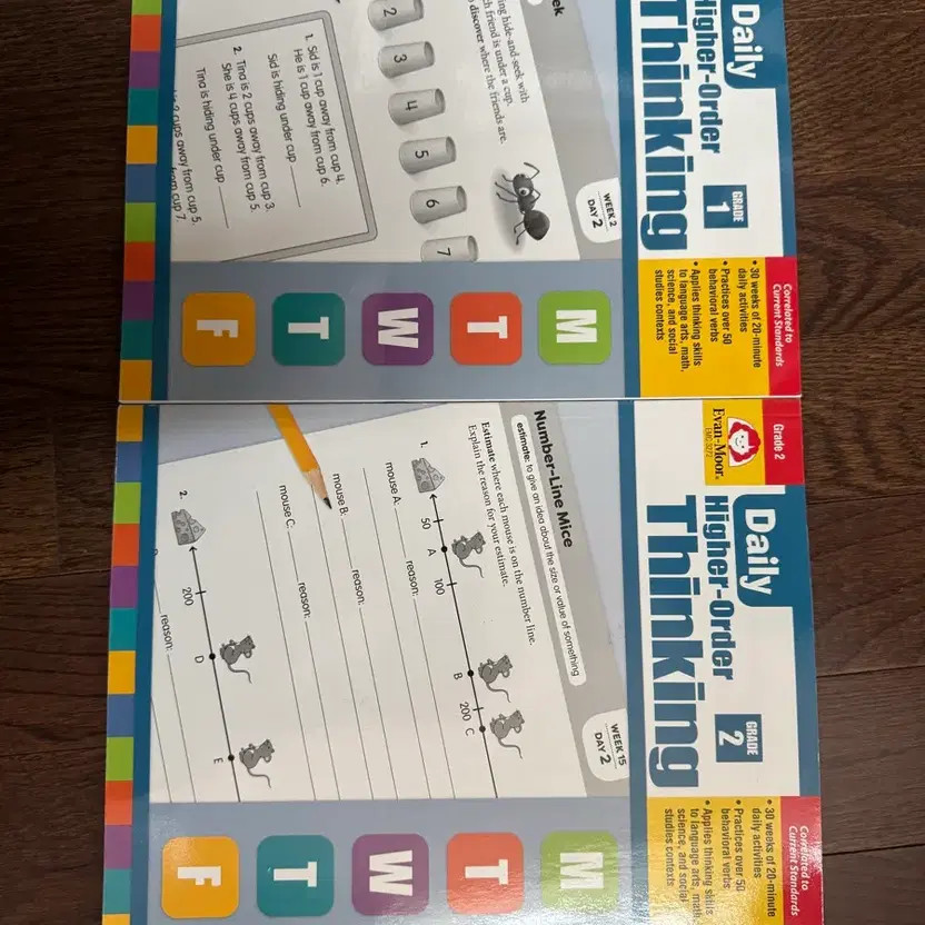 Evan Moore Daily Higher-Order Thinking Book for Grades 1-2