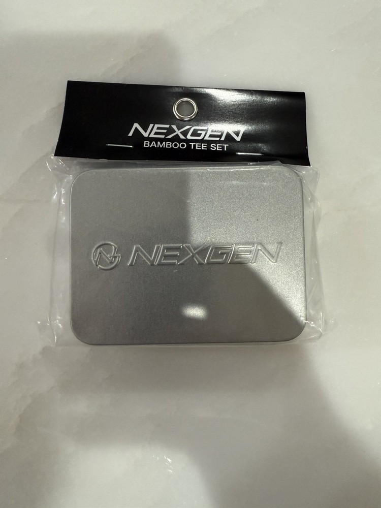 NEXGEN Bamboo golf tee set (Rare)