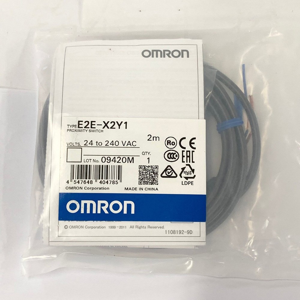 One Omron E2E-X2Y1 Proximity Switch Sensor New Fast Shipping
