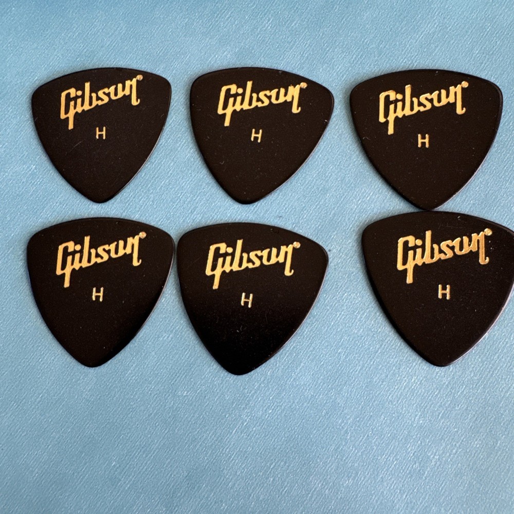 Gibson Guitar picks Standard Heavy (6 Picks)