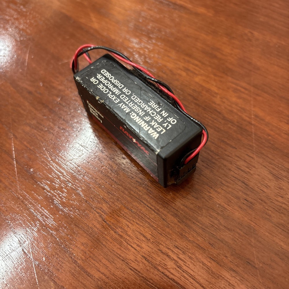 Rayovac Computer Clock Battery 844 4.5V Alkaline ***Untested