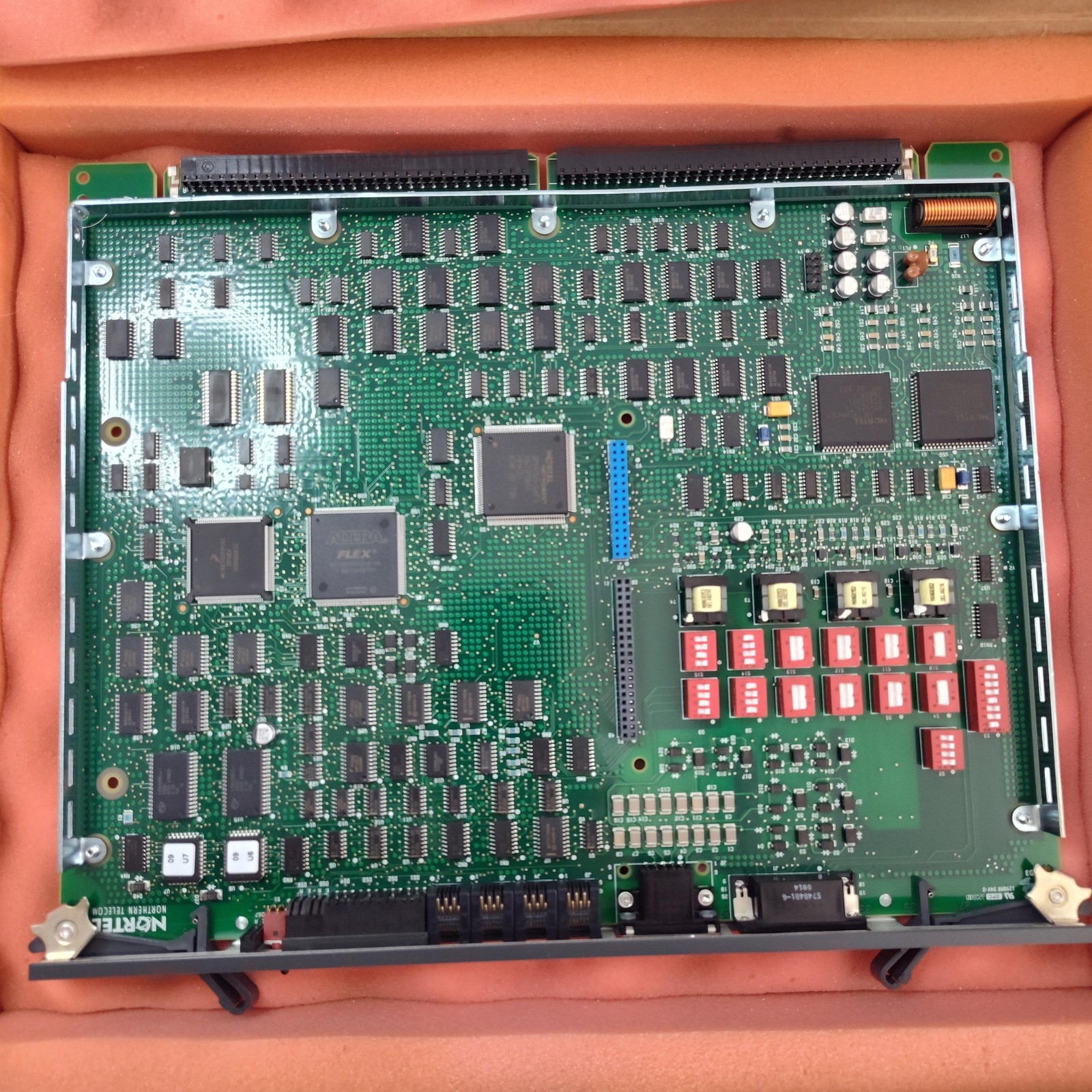 Nortel NT5D12AHE5 Dual PRI Interface Circuit Card Rack Mount Telecom Module