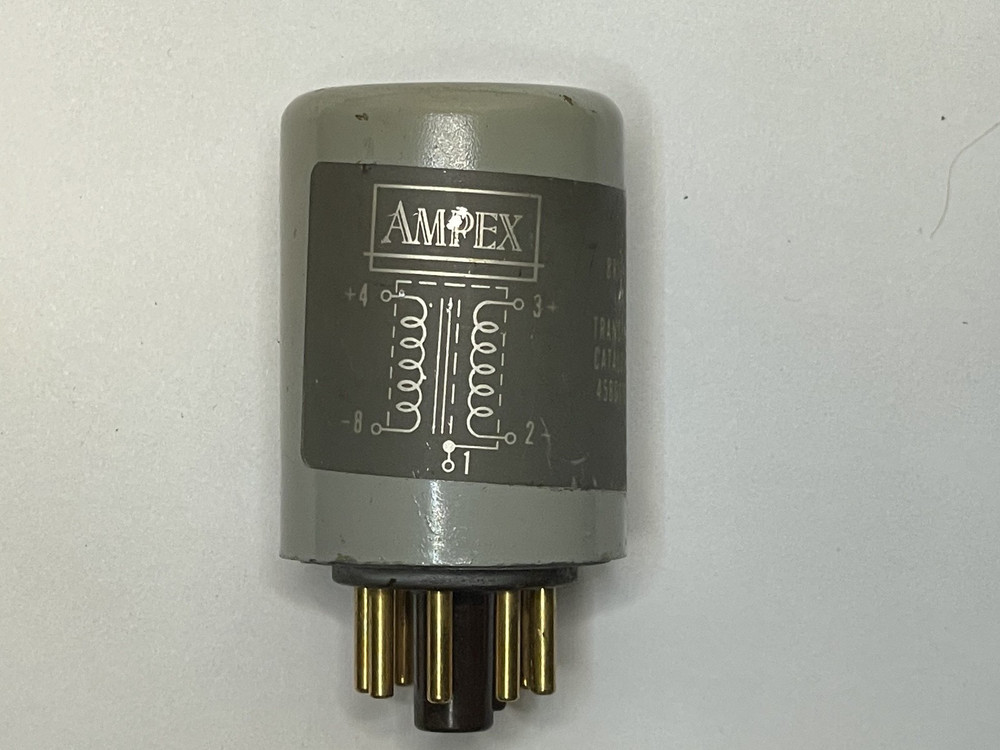Ampex 4580116-10 Bridging Input Transformer Octal 8-Pin Tested