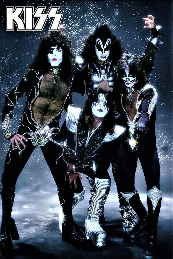 Kiss Concert Poster 12 X 18 Free Shipping