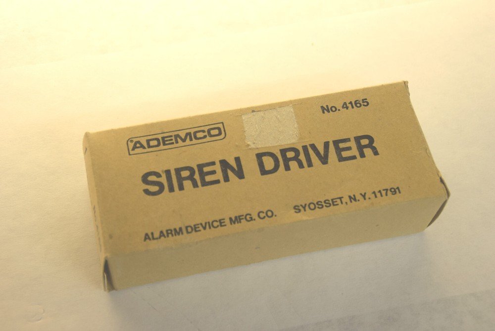 Ademco 4165 Siren Driver