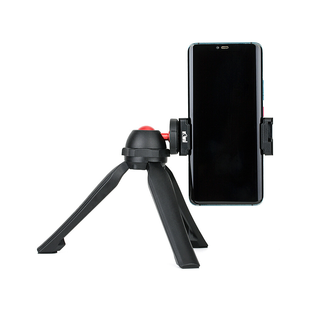 Phone Vlogging Kit Video Camera Rig Stabilizer Cage +LED Light/Microphone/Tripod