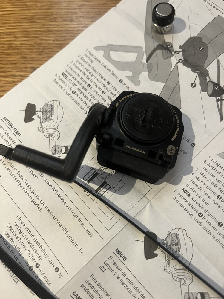 Lezyne Cadence Speed Flow Sensor | Black |