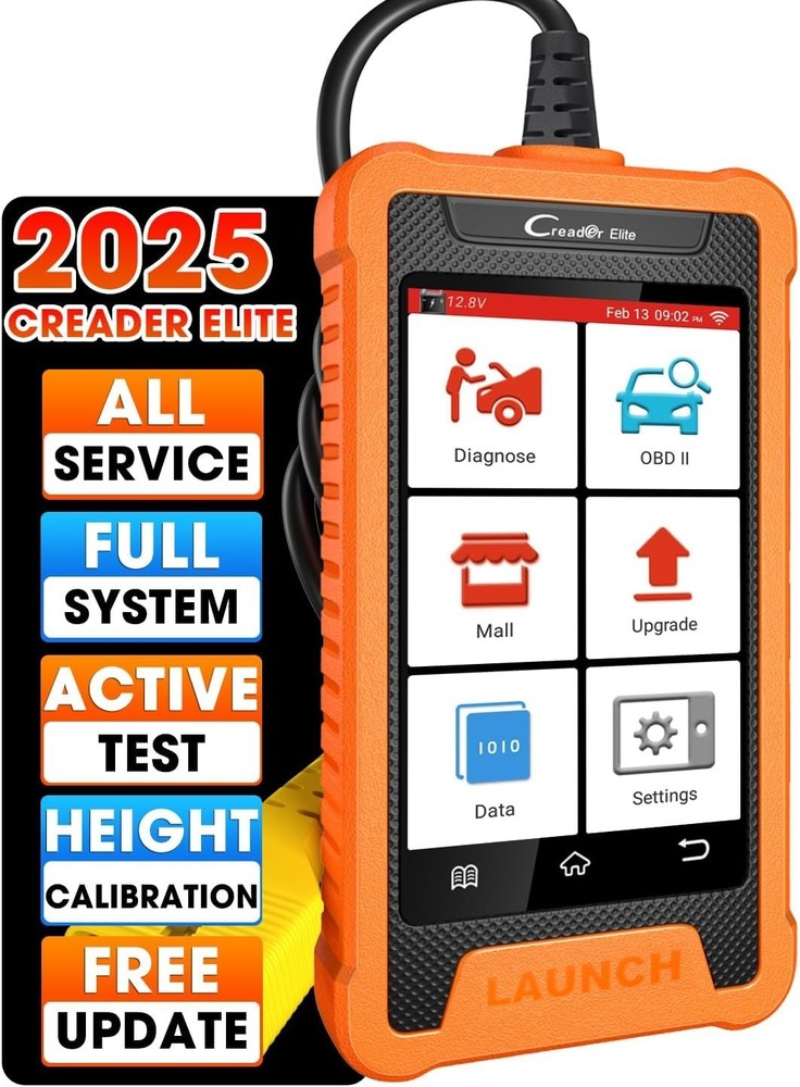 LAUNCH Creader ELITE JL DTC OBDII, Reset Code - Land Rover & Jaguar '96 ++ 🔥NEW