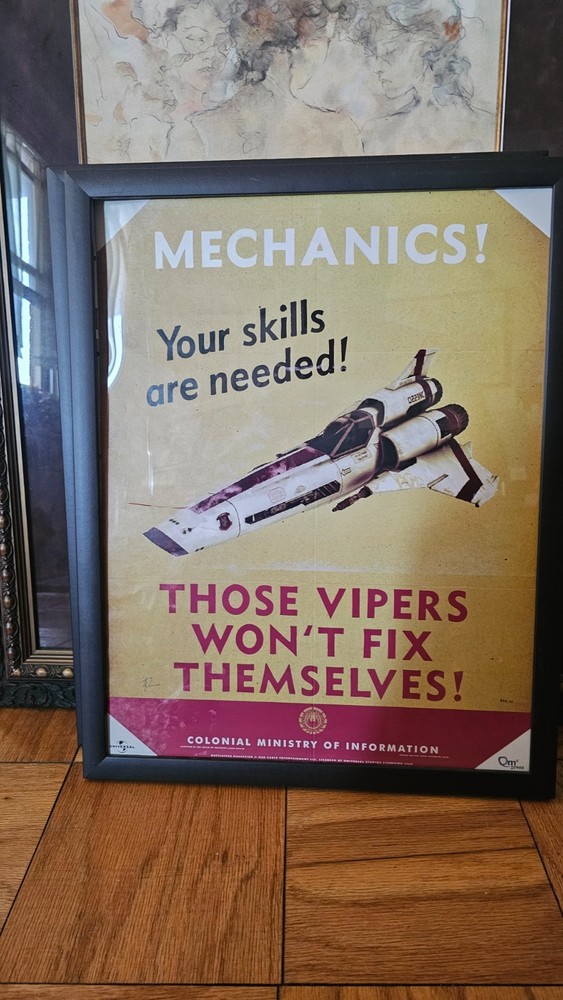 BATTLESTAR GALACTIA SCI-FI CHANNEL REBOOT POSTER