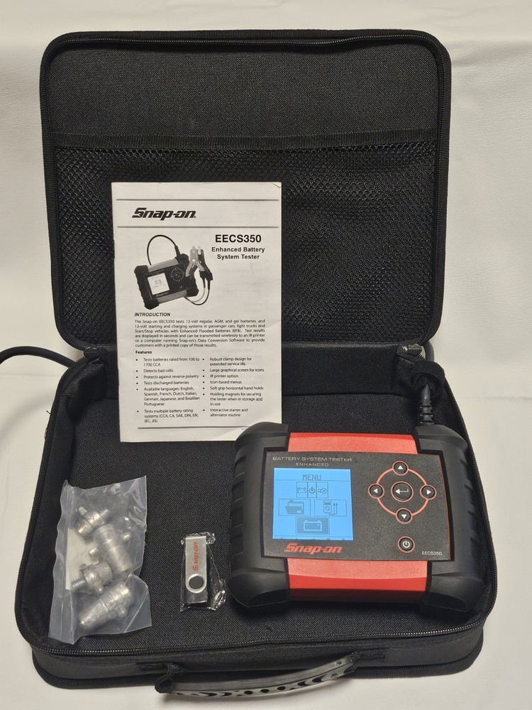 Snap-on EECS350 Enhanced Battery System Tester