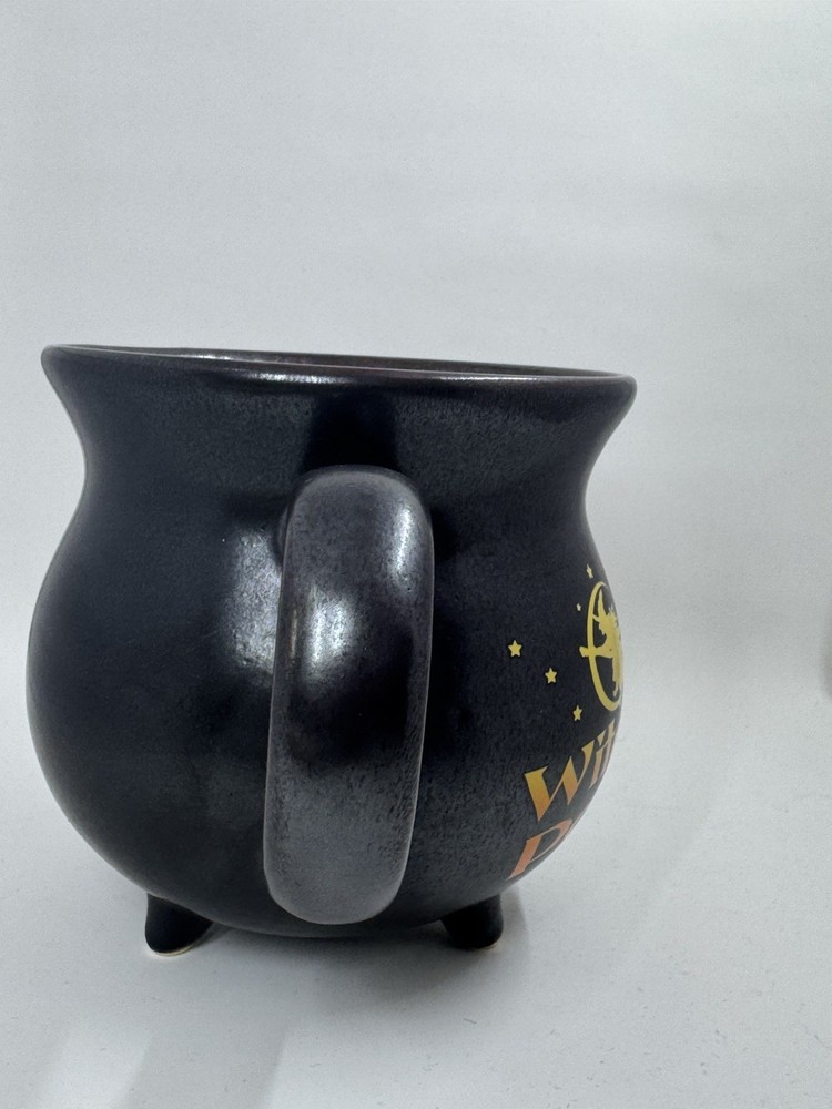 Pacific Giftware Witch's Potion Cauldron Ceramic Porcelain Mug Bowl