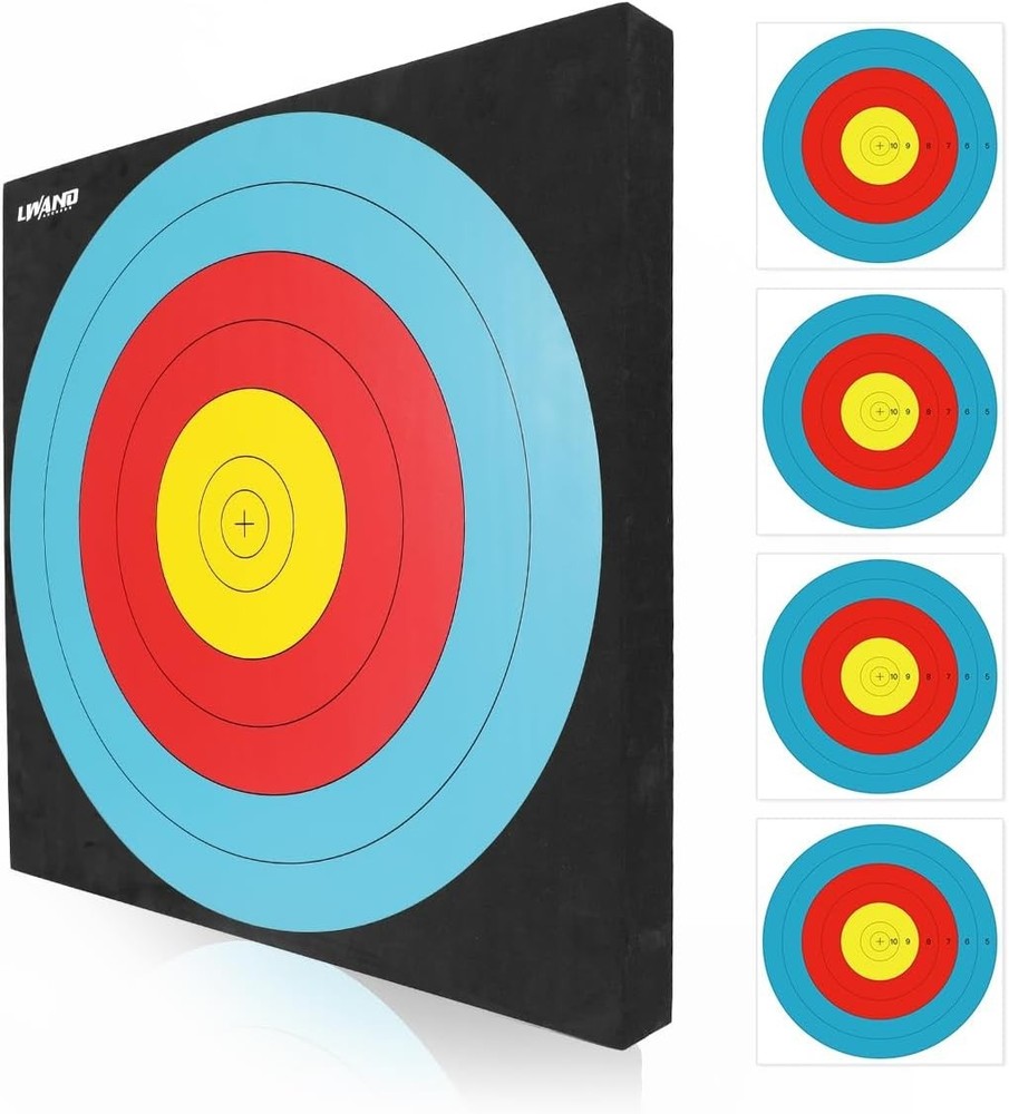 20'' Foam Target High-Density Archery Bow & Arrow Target for Backyard