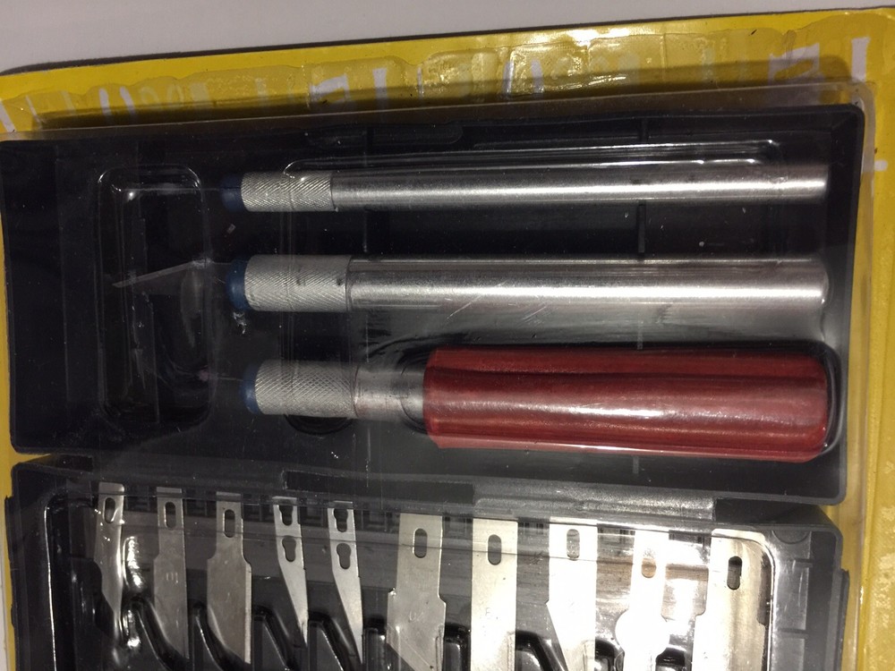 2 X 13 PCS HOBBY CRAFT MULTI FUNCTION KNIFE BLADE KIT PRECISION TOOLING DYI SETS