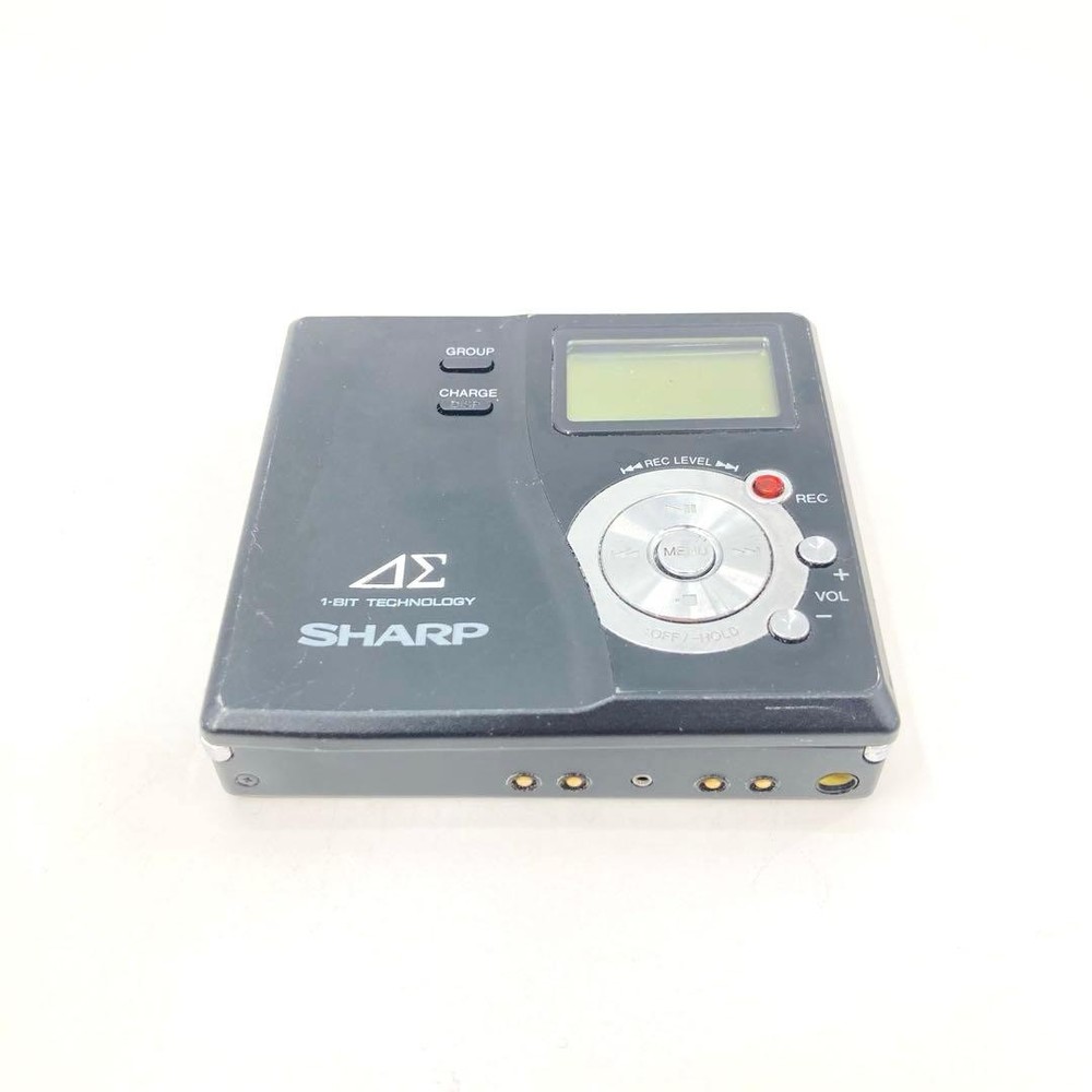 SHARP Portable MiniDisc Recorder MD-DR77 Operation confirmed