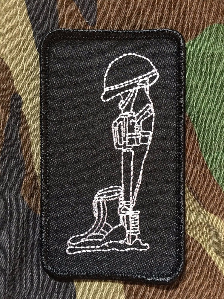 Fallen Troops Memorial Military Patch