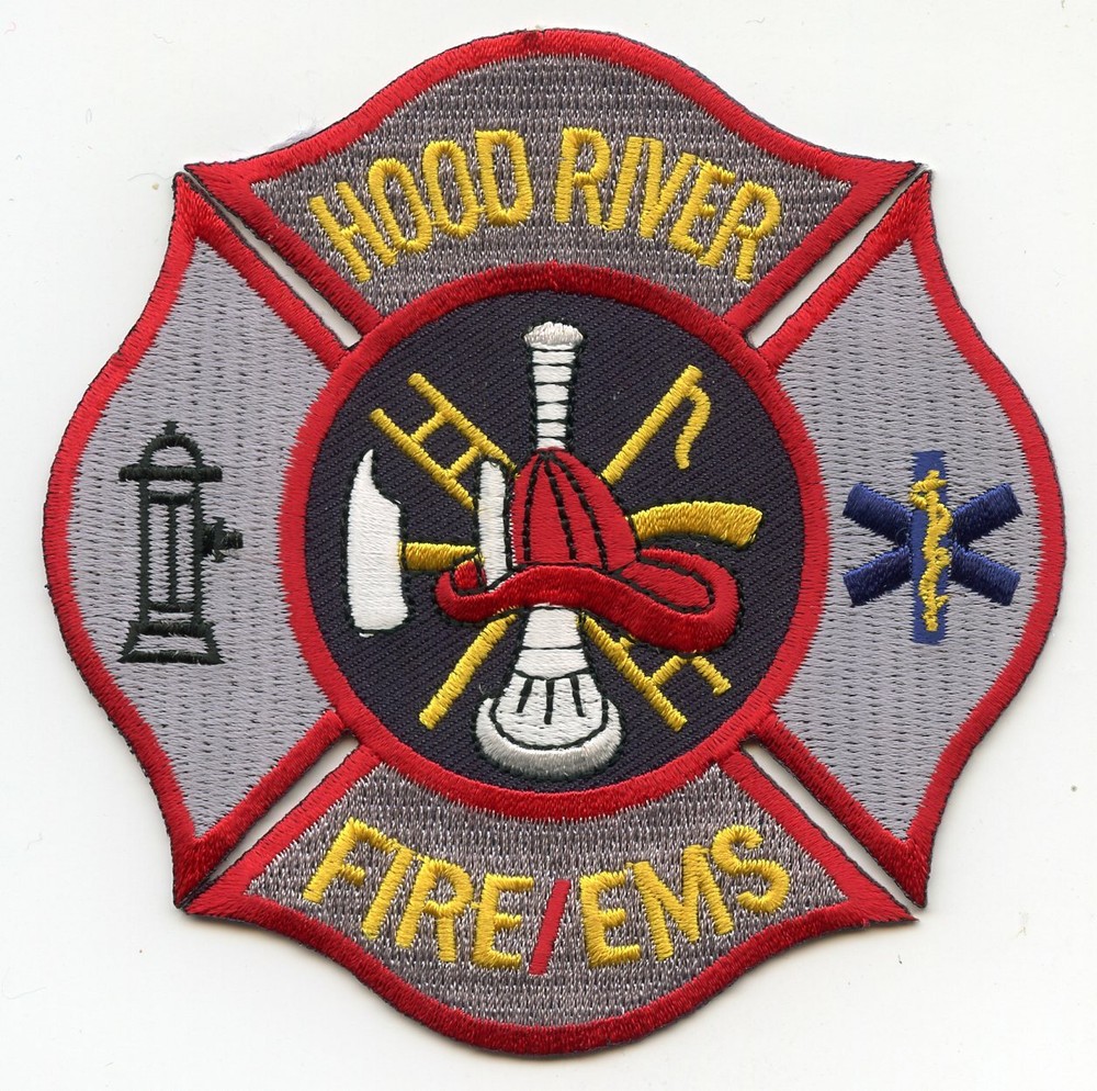 HOOD RIVER OREGON OR EMS FIRE PATCH