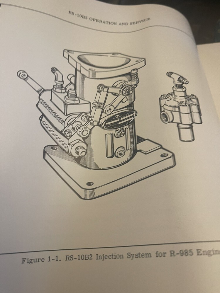 Bendix RS-10B2 Fuel Injection System Operation & Service Manual-Original