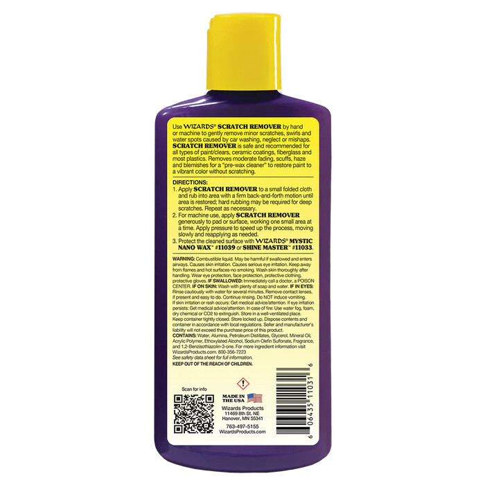 Wizards 11031 Scratch Remover (8 oz.)