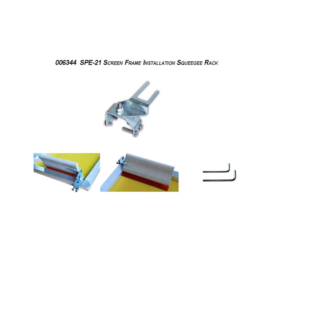 TECHTONGDA SPE-21 Squeegee Holder for Screen Frame&Screen Frame Handle Rack New