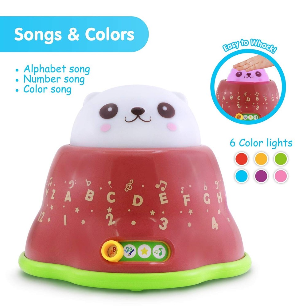 BEST LEARNING Whack and Learn Mole - Educational Interactive Light-Up Toy for...