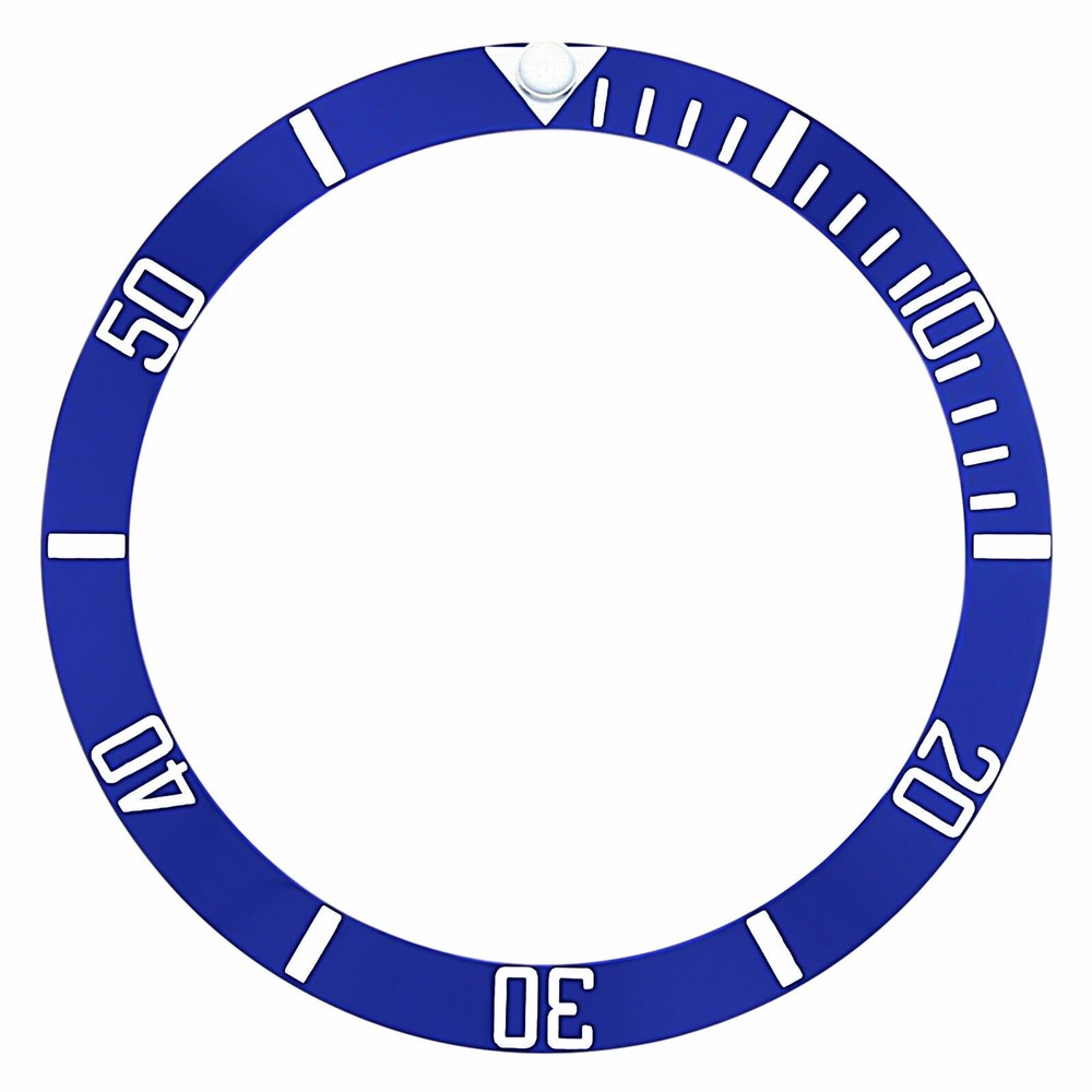BEZEL & INSERT COMPLETE KIT FOR ROLEX SUBMARINER CERAMIC MODEL 116610 BLUE