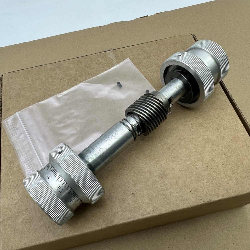 Bausch & Lomb Complete Height Adjustment Spindle + Knobs for Balplan Microscope