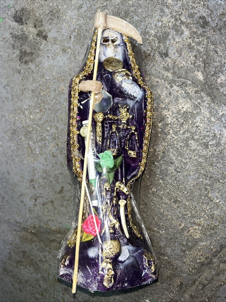 santa muerte purple 9in Fixed