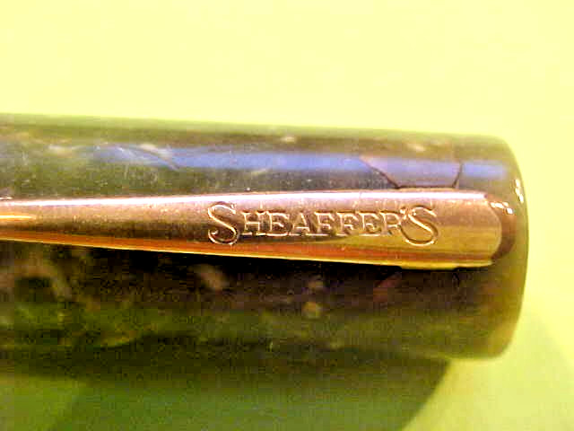 Sheaffer's Fountain Pen Jade Green Color USA