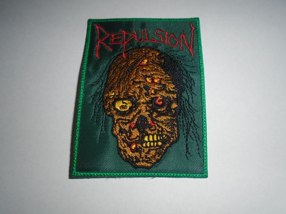 REPULSION DEATH METAL EMBROIDERED PATCH
