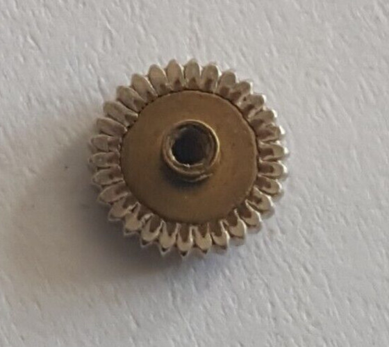 Benrus Shallow Undercut Gold Plated Crown