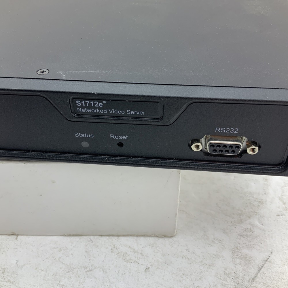 Verint Nextiva S1712E 12-Port CCTV Networked IP Video Server Encoder S1712e-T 👍