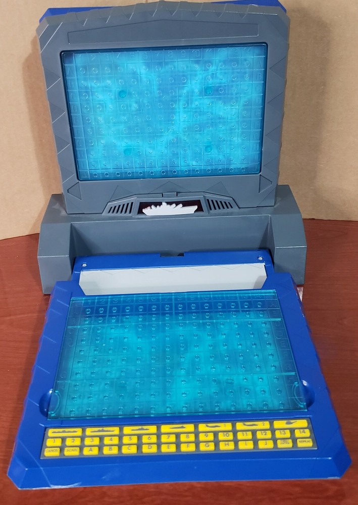 Electronic battleship advanced mission game Hasbro 2001 edition working ☆READ☆