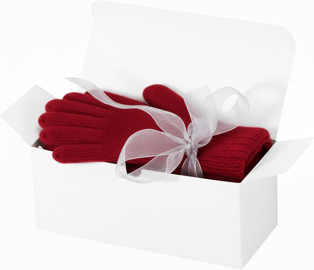 10 Pack 7X3X3 Rectangular Small Gift Boxes, White, Ideal for Slim Birthday Chris