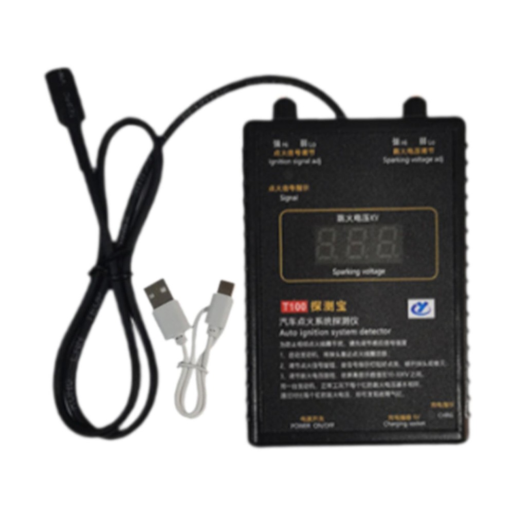 Ignition Coil Tester Car Ignition Tester Portable Engine Ignition Analysis