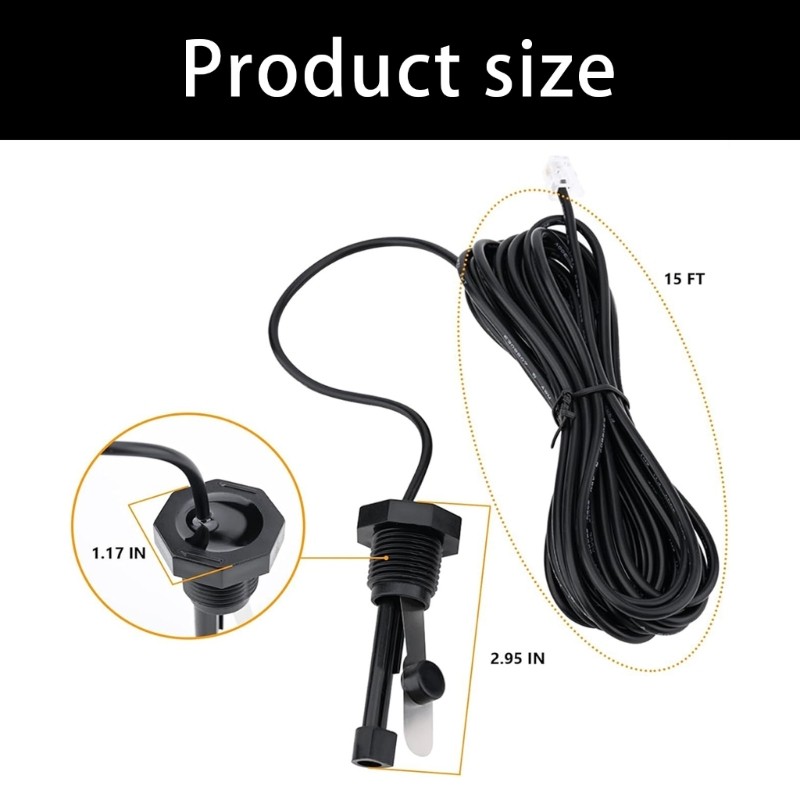 Replacement Stream Change Cable For Pool Chlorinators 15Ft Oxidation Resistant
