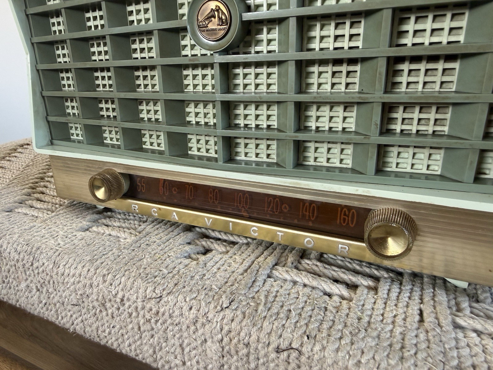 🍊Vintage 1956 RCA Victor Tube AM Radio Receiver | Model 6-XD-5 “The Glendon”