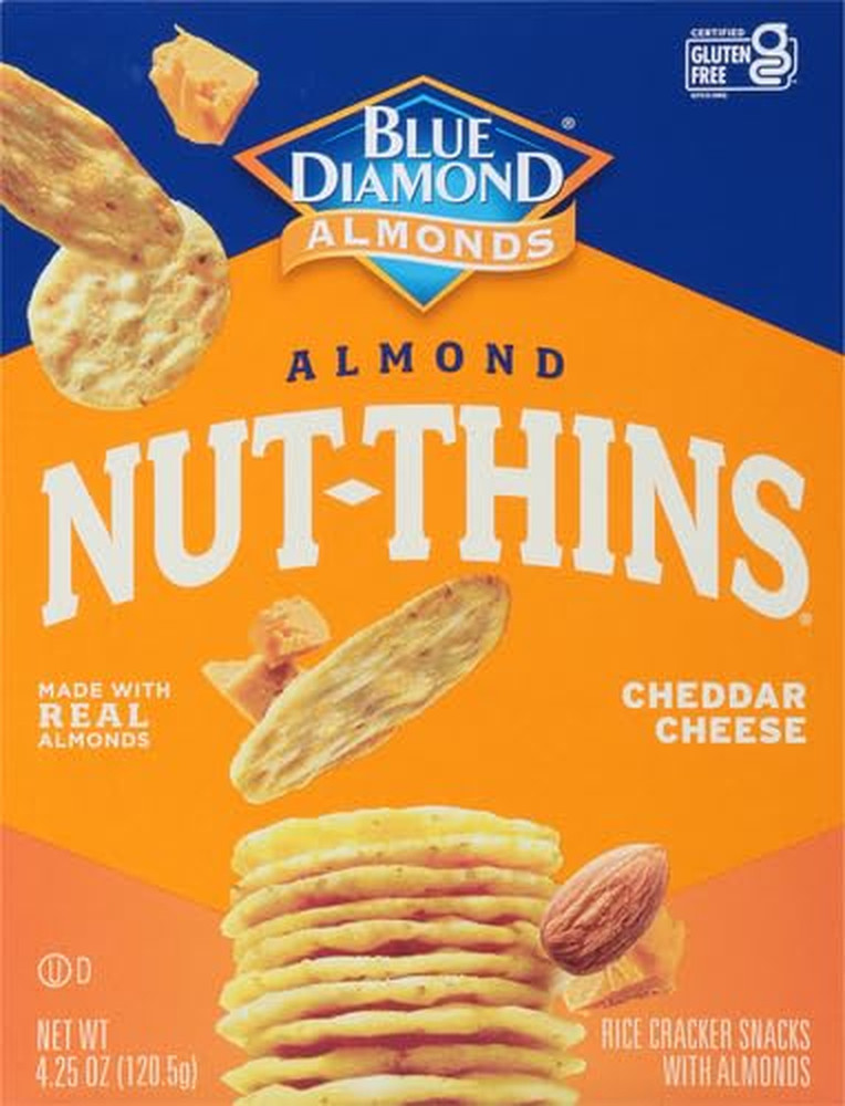 Nut Thins, Cheddar Cheese, 4.25 Oz