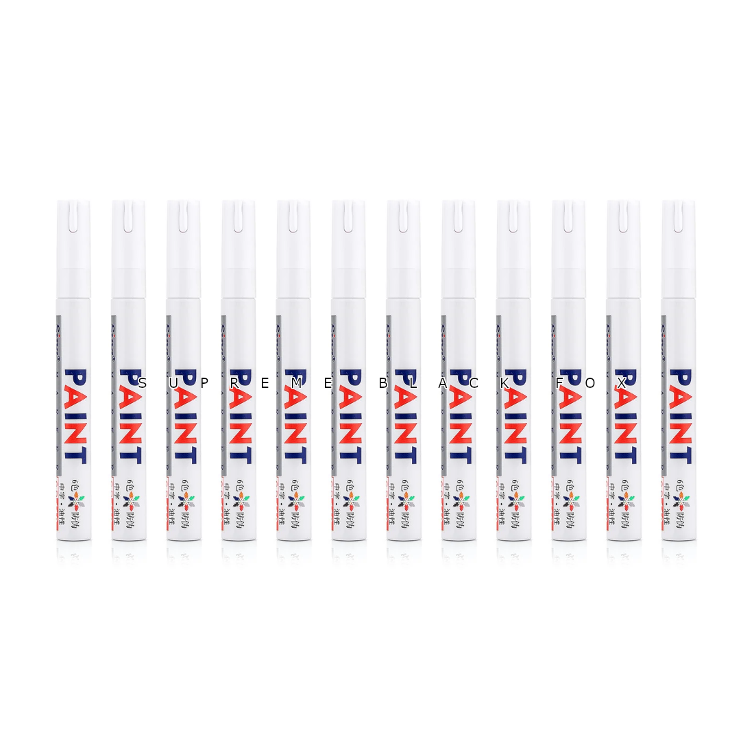 White Paint Marker Pen Tire Letters Waterproof Permanent Lettering Rubber Ink