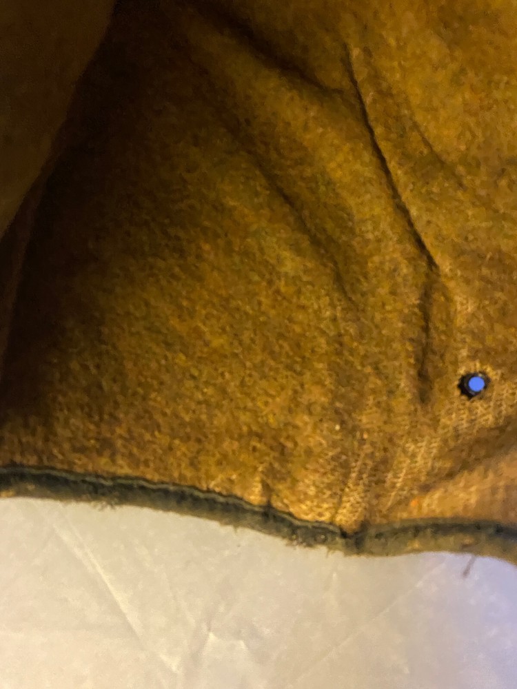 Antique Leather Aviators Cap Leather Lined And Snaps