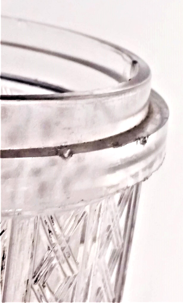 Antique Victorian Pickle Caster Insert With Lid