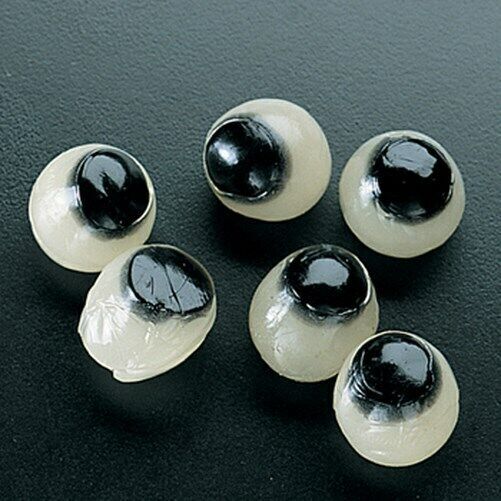 (12) HALLOWEEN Party Favors Prize Pinata Glow In The Dark STICKY EYES Eyeballs