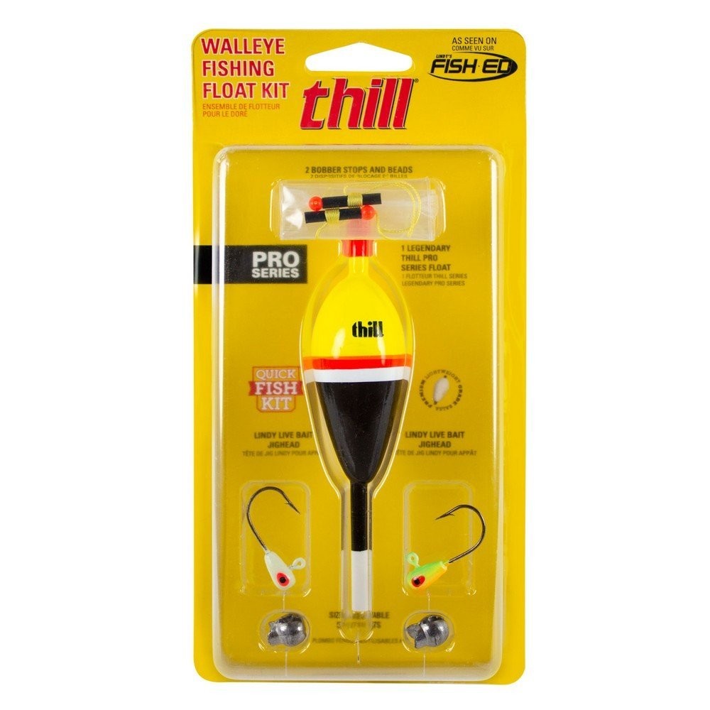 Thill Walleye Fish Float Split Shot Kit - TWK01