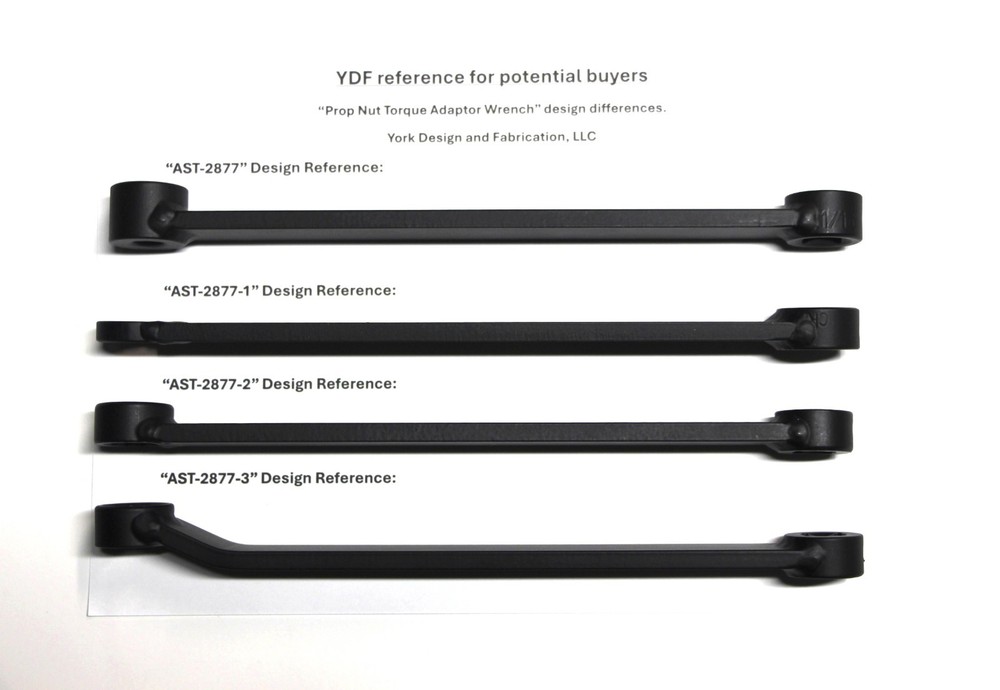 Prop Nut Torque Adaptor Wrenches (Ref: AST-2877-2) - Bundle Package